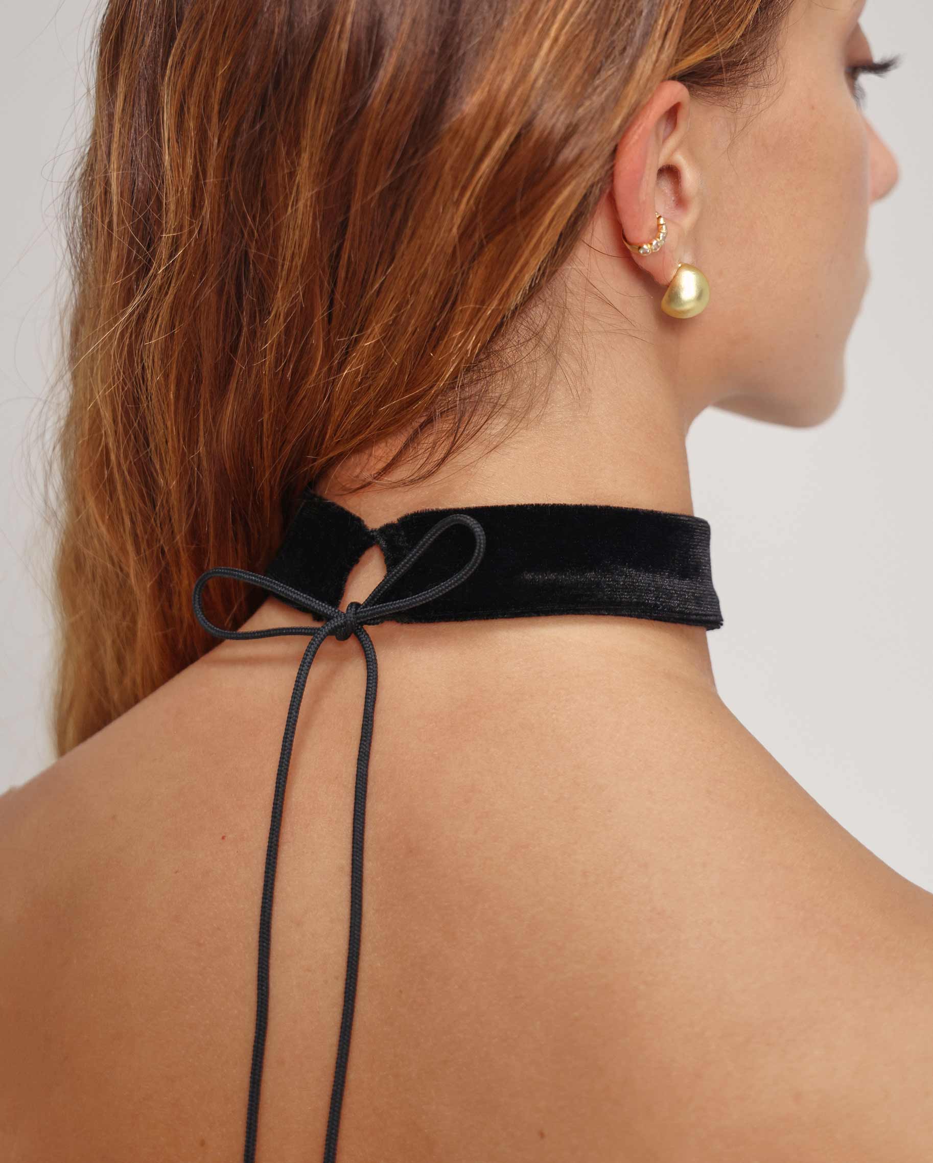 Choker Velur