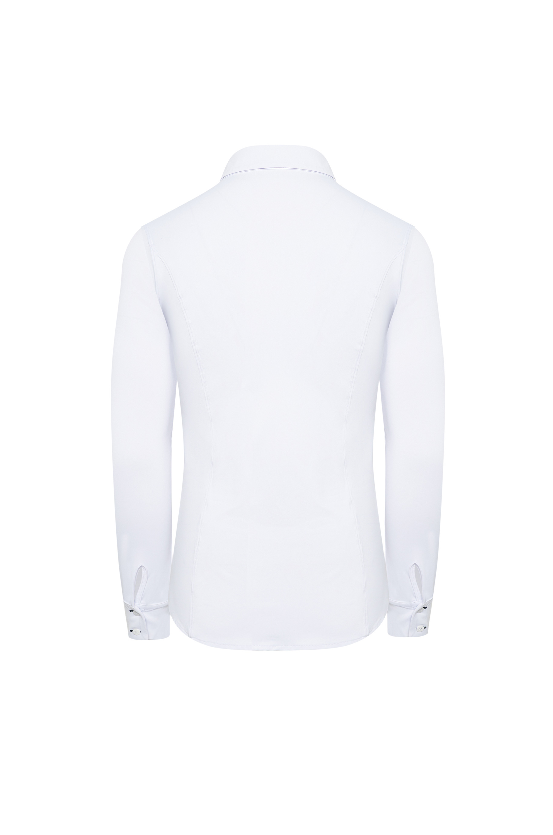 Рубашка Silky White для бальных танцев, цвет Белый 