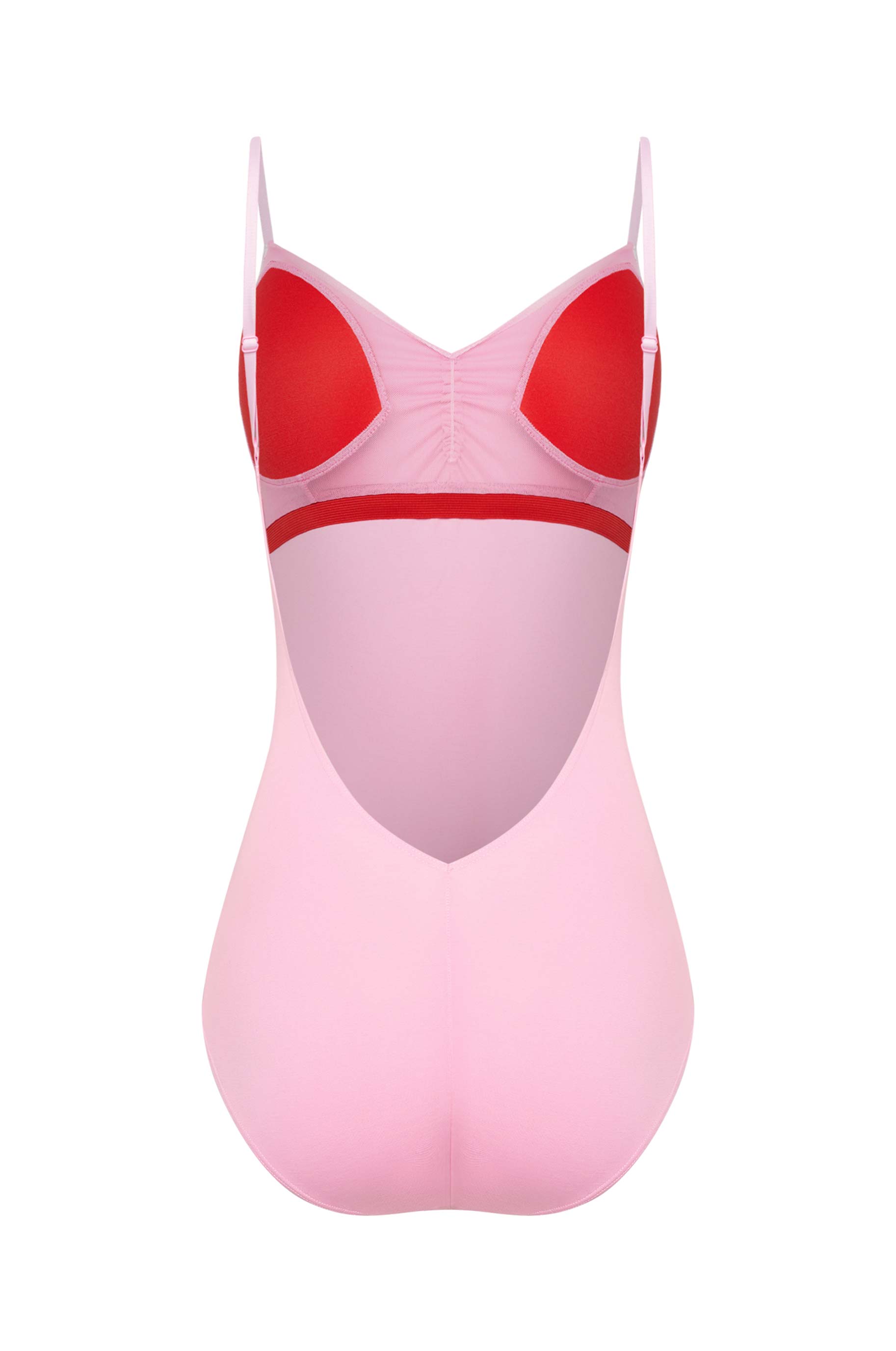 Боди Luminosa Pink для бальных танцев, цвет Розовый 