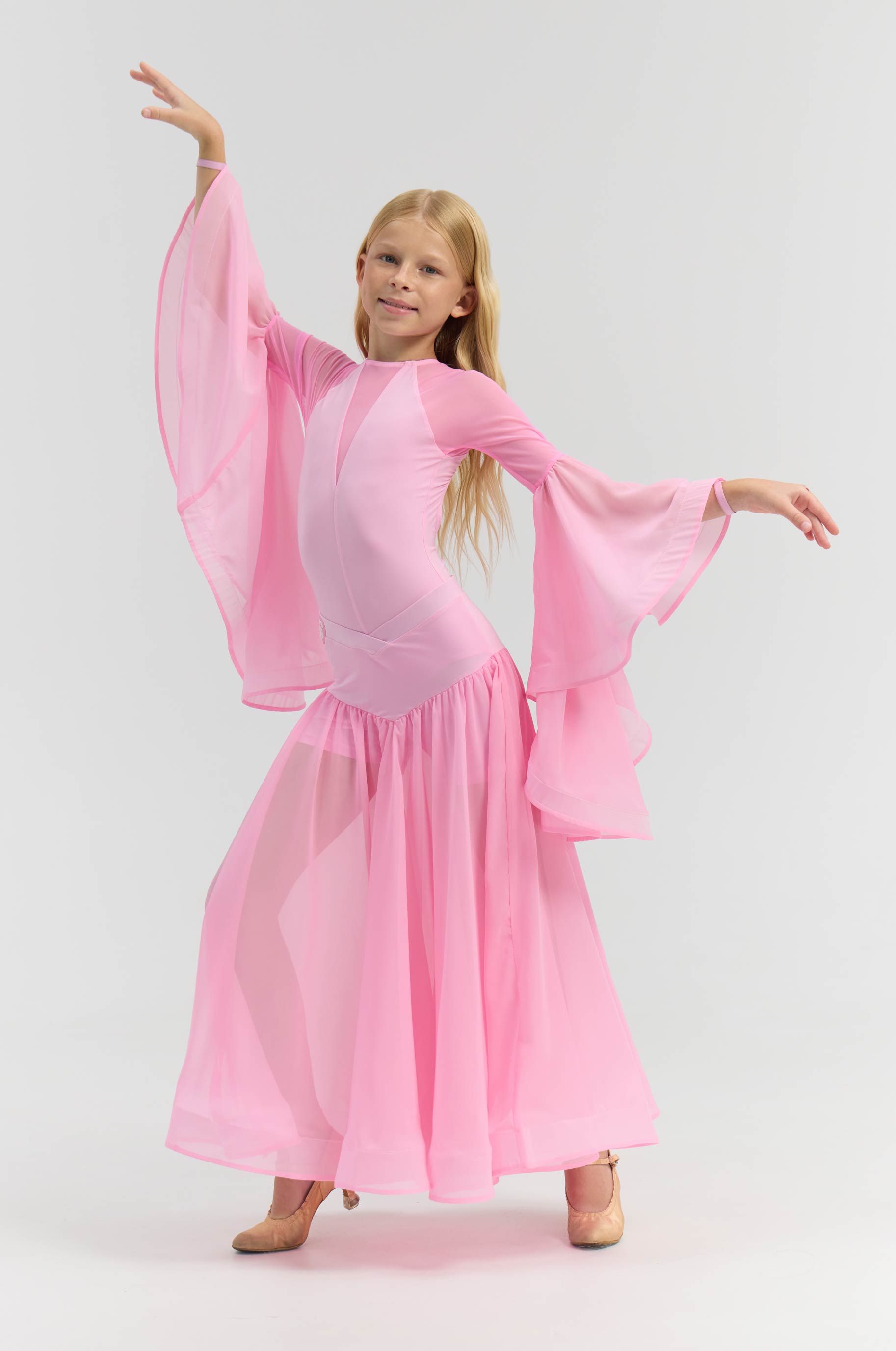 Юбка Piquanta Pink Kid для бальных танцев, цвет Розовый 