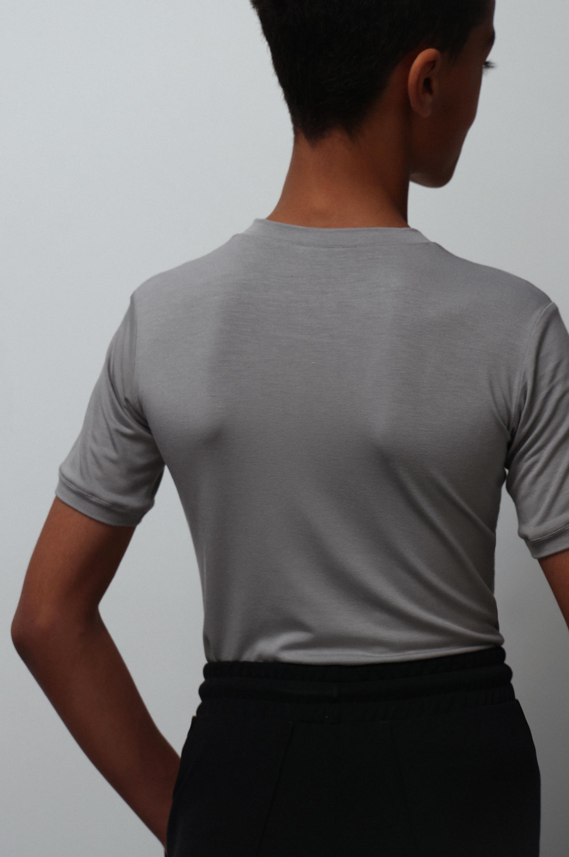 Футболка Opal kid для бальных танцев, цвет Серый 