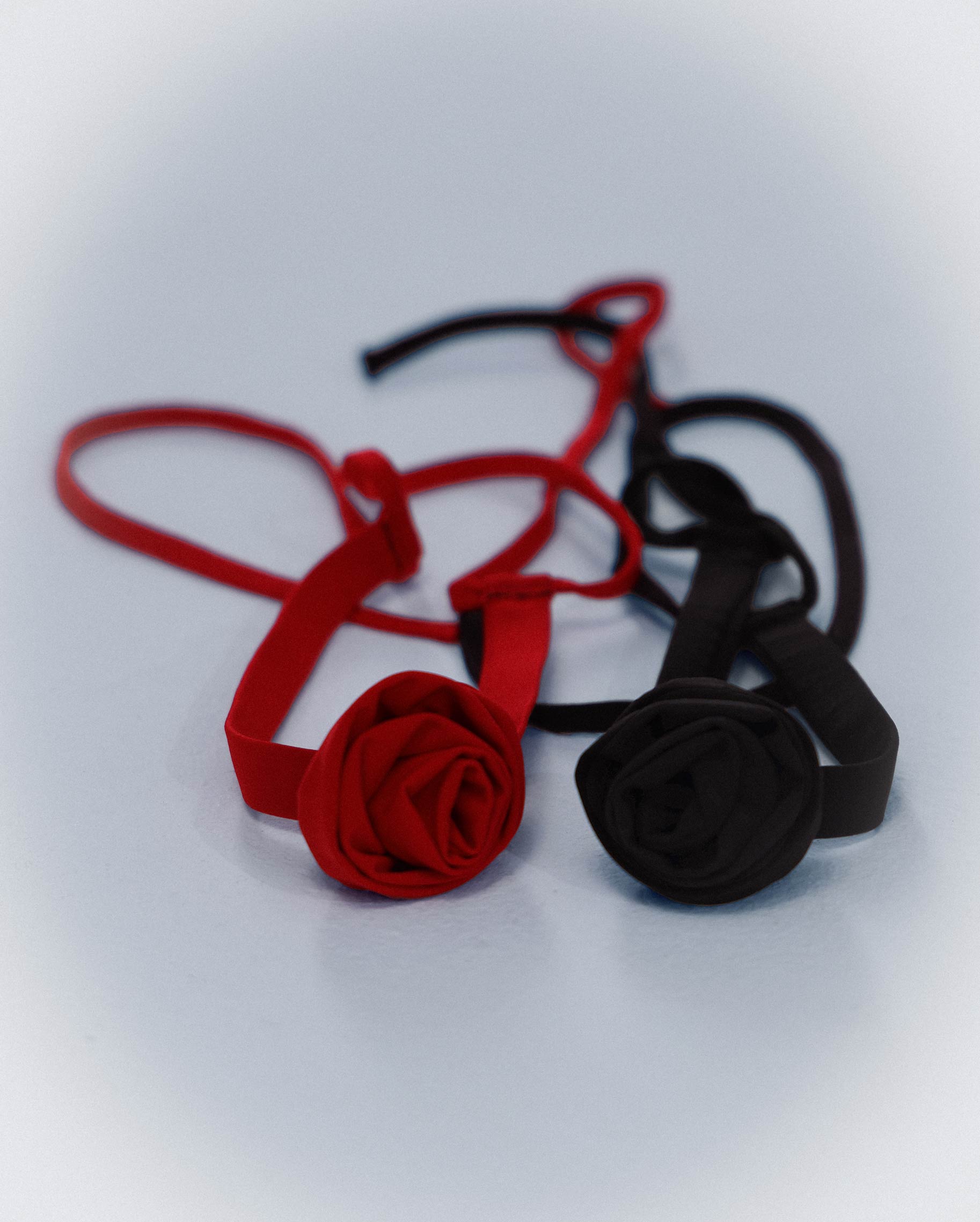 Choker Rose Black