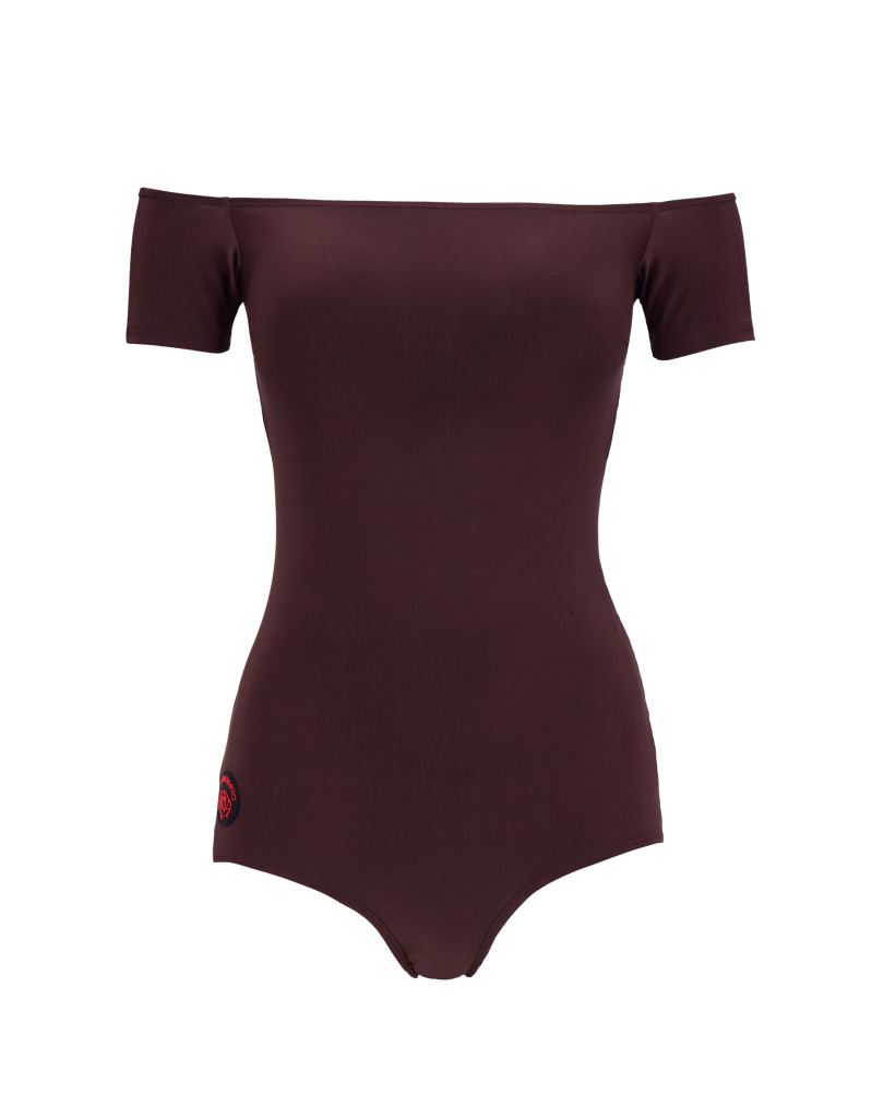 Leotard Abrir Brown