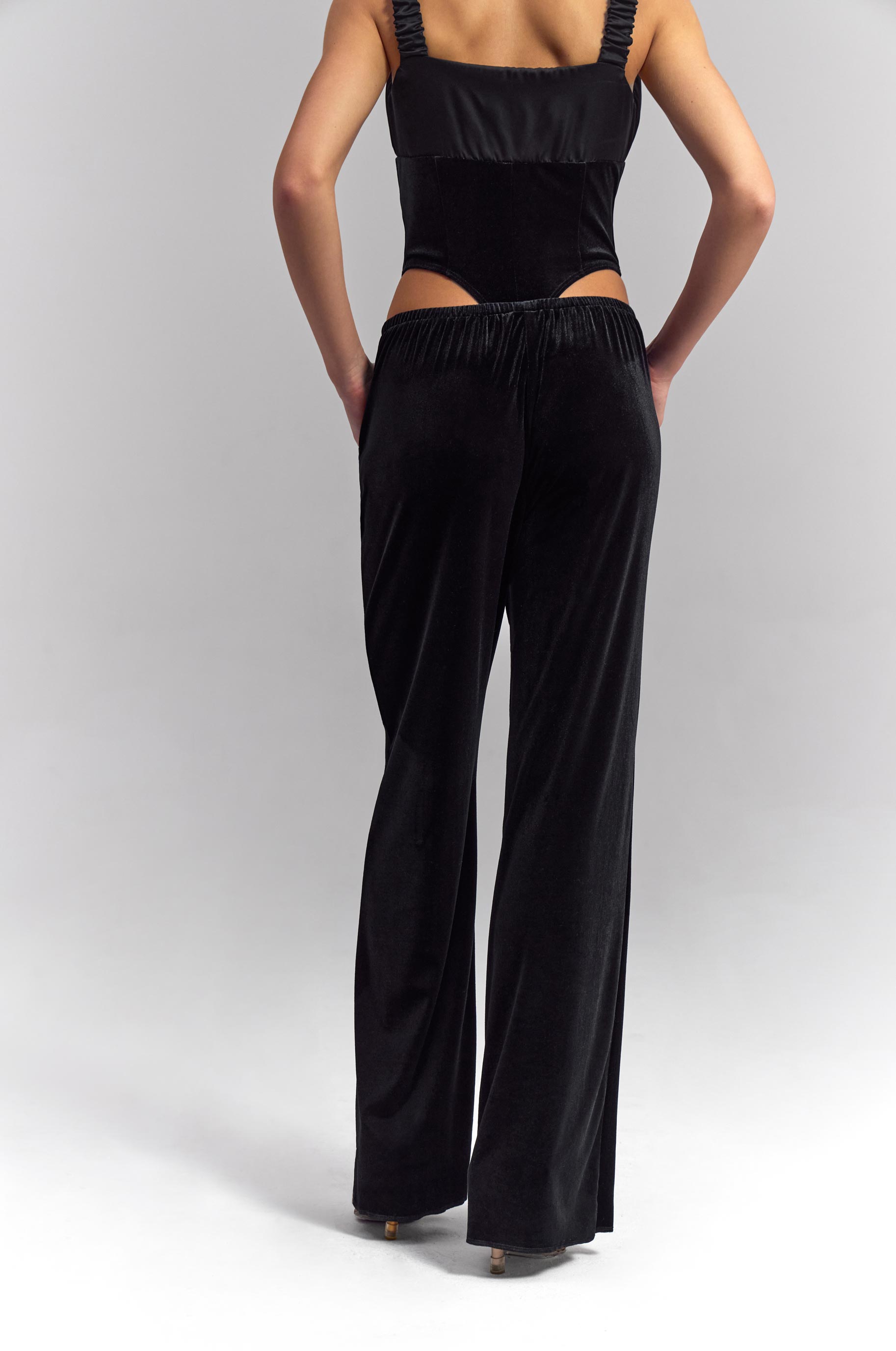 Боди Hazy для бальных танцев, цвет Черный 