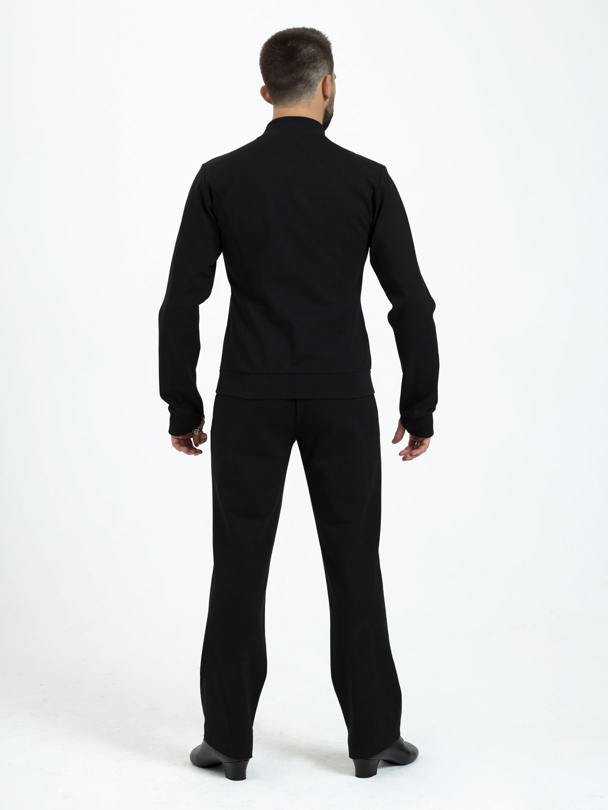 Комплект (куртка+брюки Complet) + футболка Rope для бальных танцев, цвет Черный 