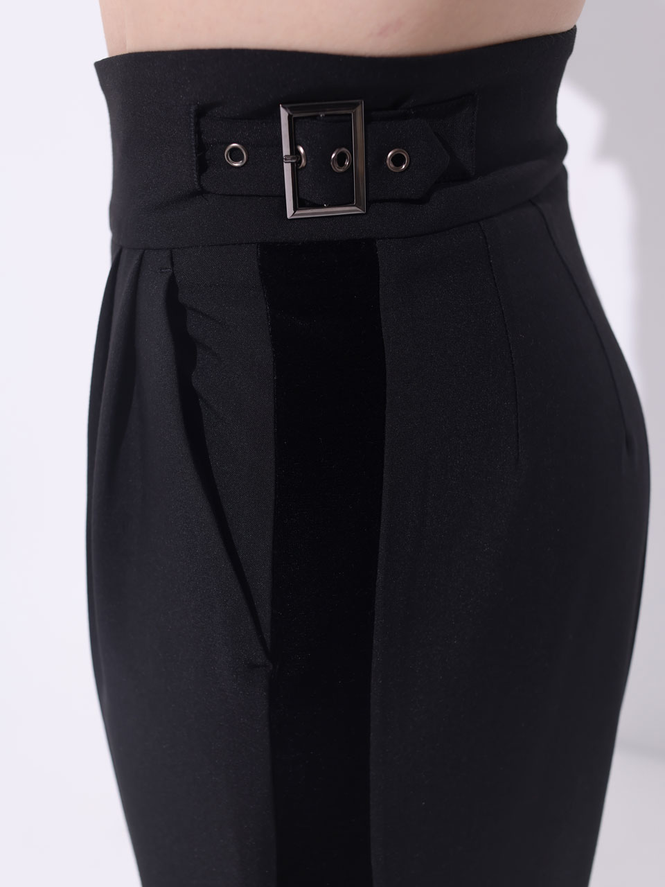 Комплект (брюки Bouttoniere+джемпер Geometrix) для бальных танцев, цвет Черный 